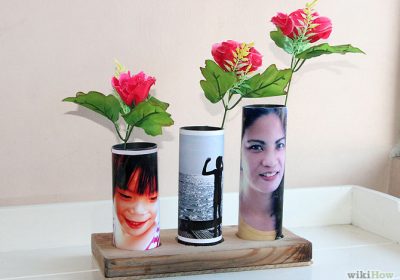 How To Make a Bud Vase from a PVC Pipe!