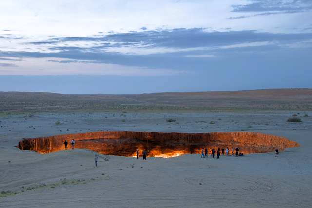 La porte des enfers, Derweze, Turkmenistan2