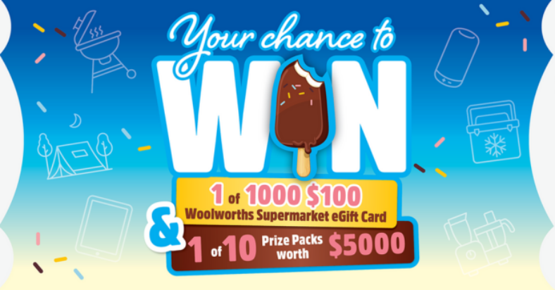 Win Weber BBQs, Apple iPads, $100 Woolworths Supermarket eGift Cards (1010 Winners)