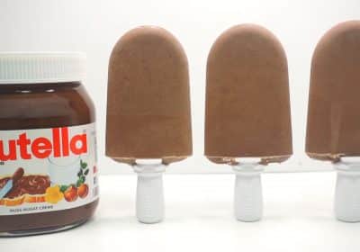 Prepare the Best Nutella Milk Zoku Pop Ice Cream!