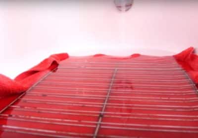 Can you Believe that a Towel can Clean your Oven Racks!