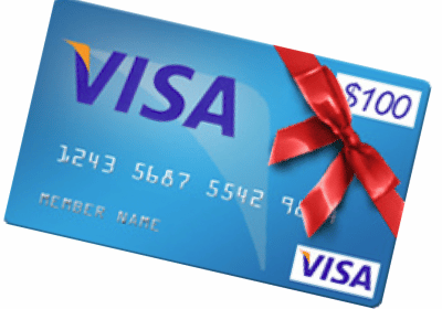 Win 1 of 200 x $100 prepaid VISA gift cards