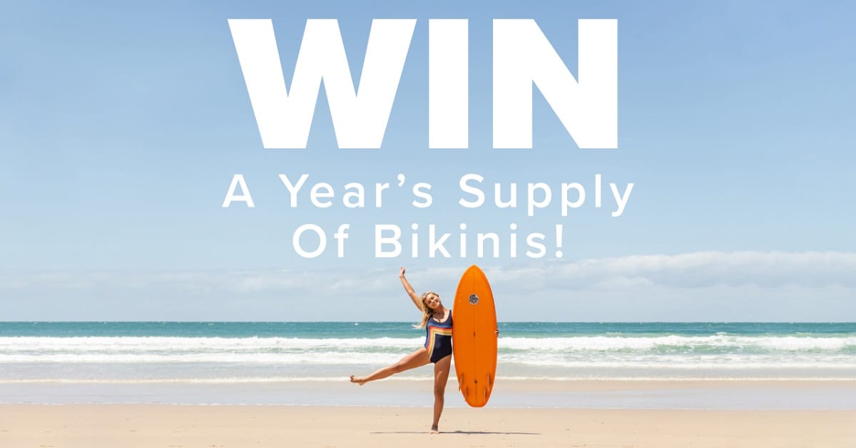 Win 1 of 3 'Years Supply of Bikinis' Valued at $1000 from Rip Curl