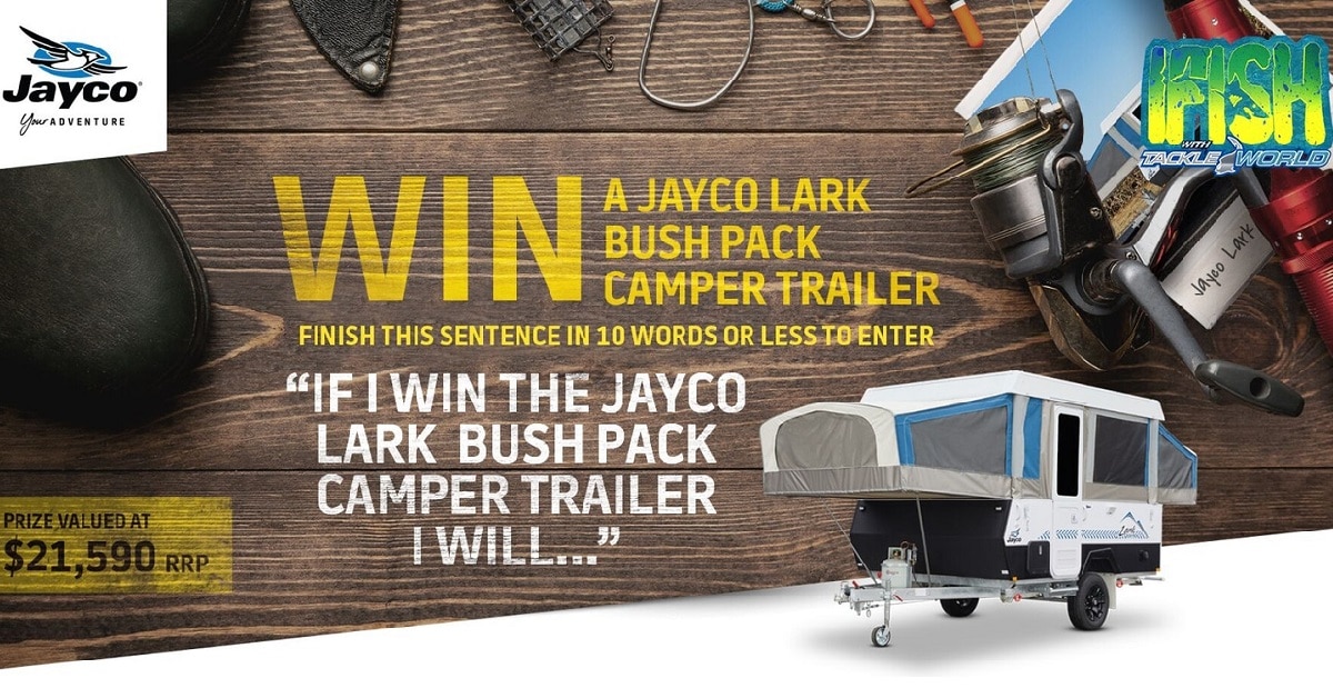 Win a Jayco Lark Bush Pack Camper Trailer