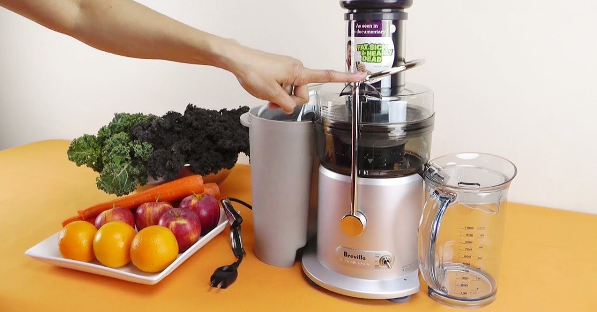 Win a Breville Juice Fountain Plus Juicer from Dishmatic