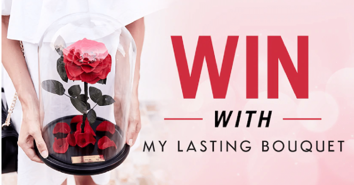 3 x $100 My Lasting Bouquet Vouchers to WIN!