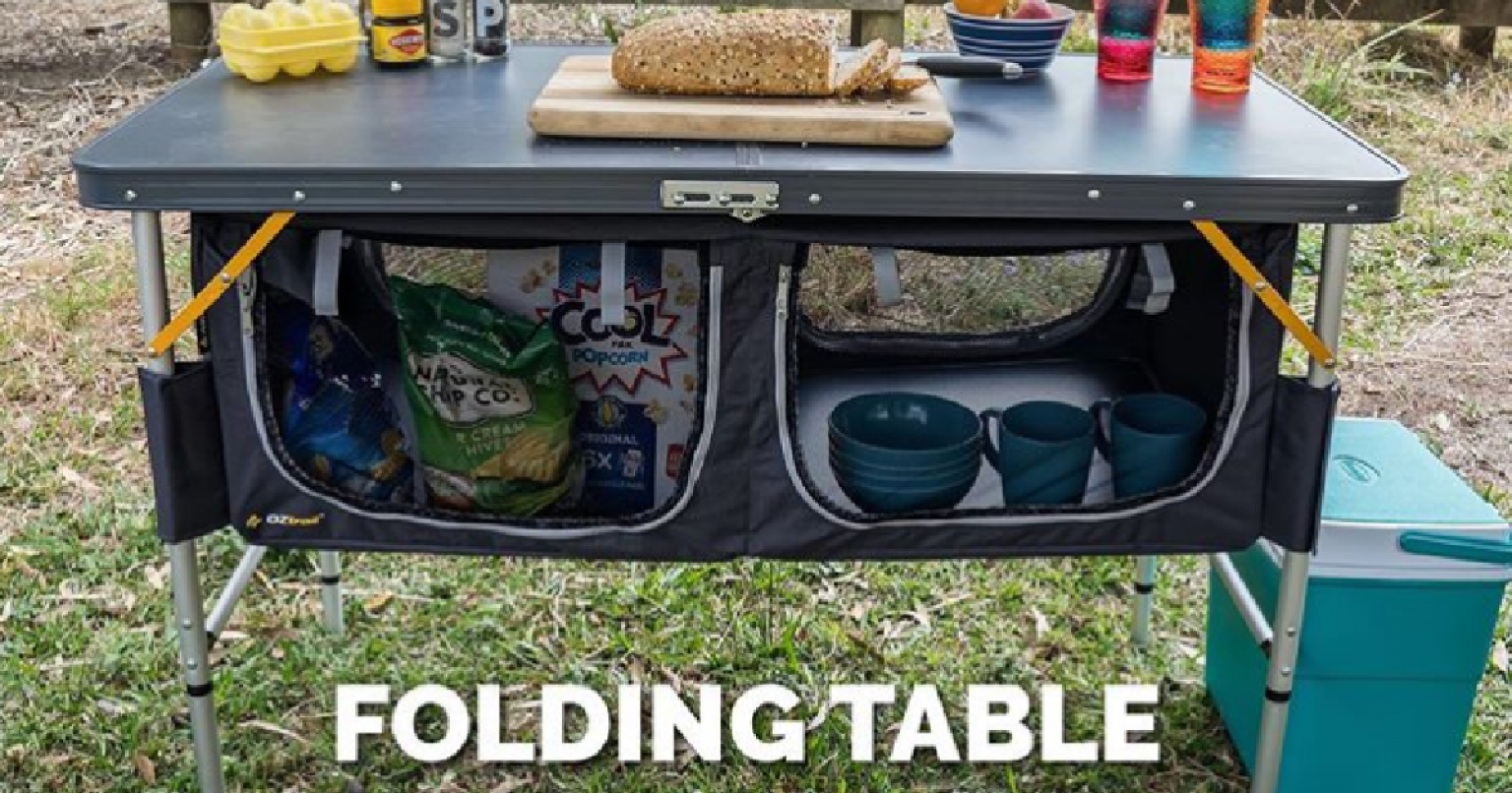 campsite kitchen table