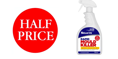 Selleys Bathroom Cleaner Rapid Mould Killer Trigger 500ml $3 (Was $6) @ Woolworths
