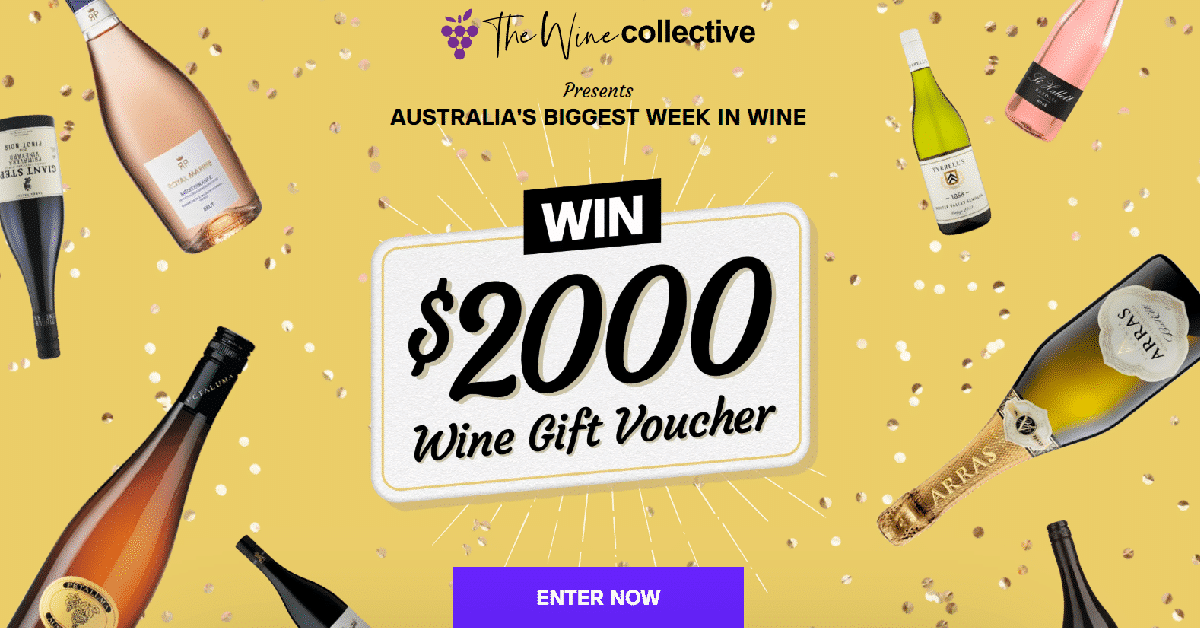 Win a 2,000 wine gift voucher • Free Samples Australia