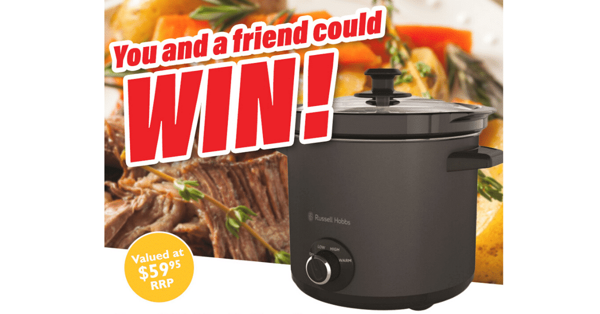 Try to WIN a Russell Hobbs 4L Slow Cooker Now