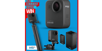 Try to WIN a GoPro MAX 360 Action Cam