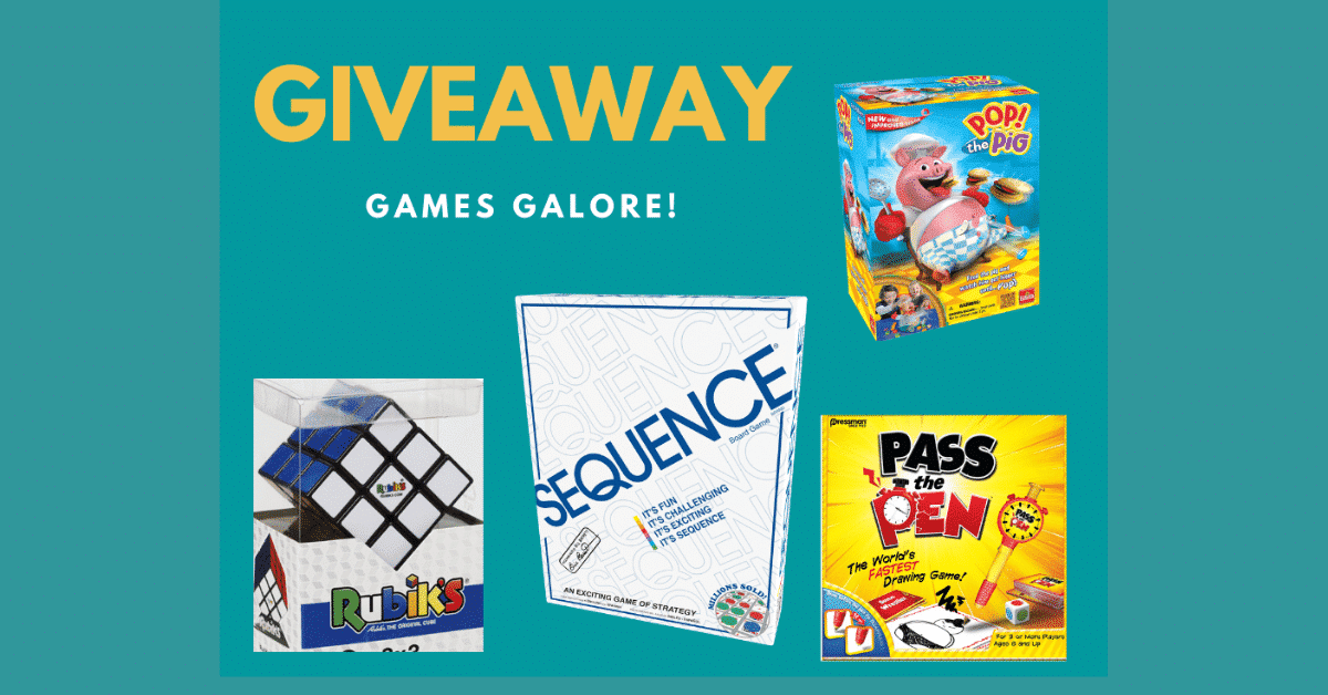 To WIN: 2x Games Prize Packs from What's On 4 Kids