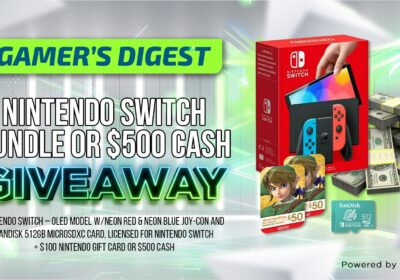 Win a Nintendo Switch Bundle or $500 from Vast