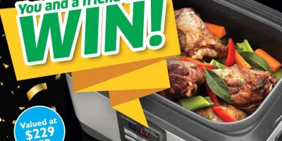 Win 2 Sunbeam Duos Sous Vide & Slow Cooker (for you & a friend)