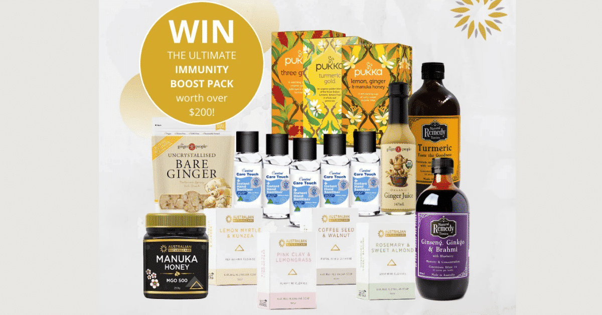 Win the ultimate Immunity Boost Pack from Australian NaturalCare