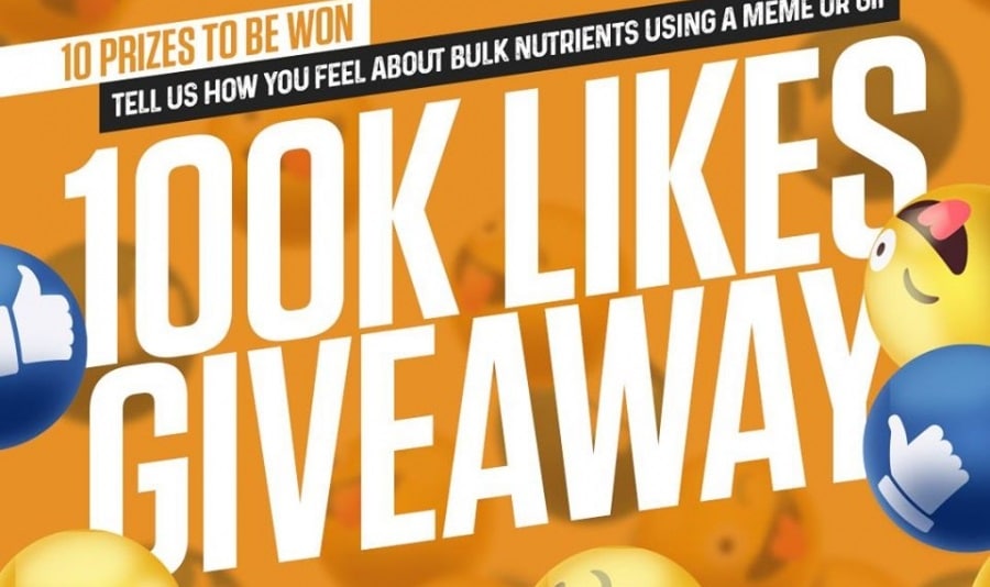 Win 1 of 10 Bulk Nutrients Prize Packs