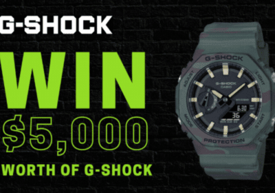 Win a Casio G-Shock Sports/Running Watch