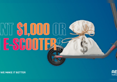 Win $1,000 or a Segway Ninebot Kickscooter F30
