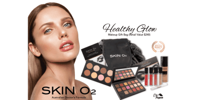 WIN 1of 2 sensational healthy glow make-up gift bags