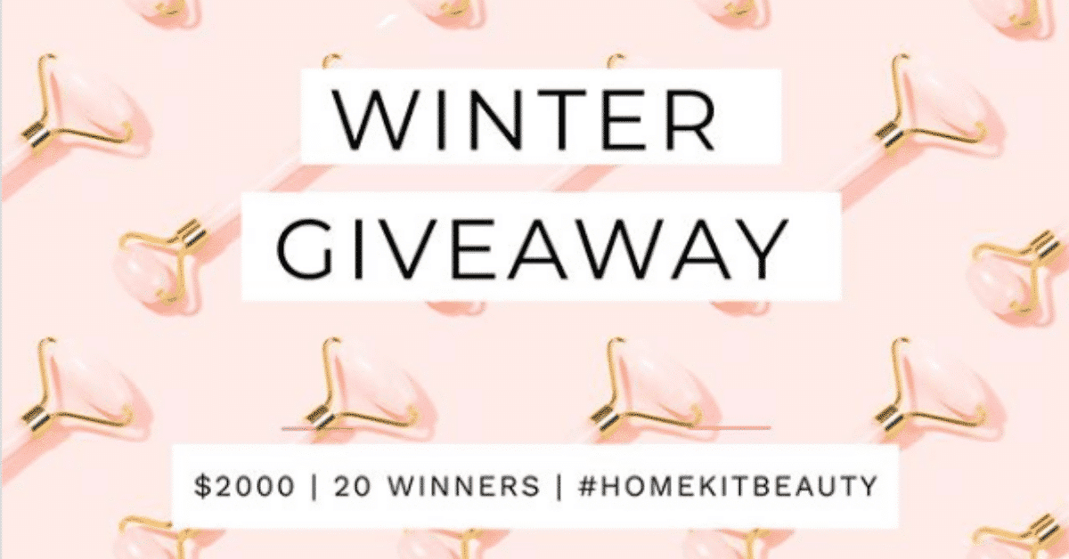 Win 1 of 20 x $100 Home Kit Beauty Vouchers