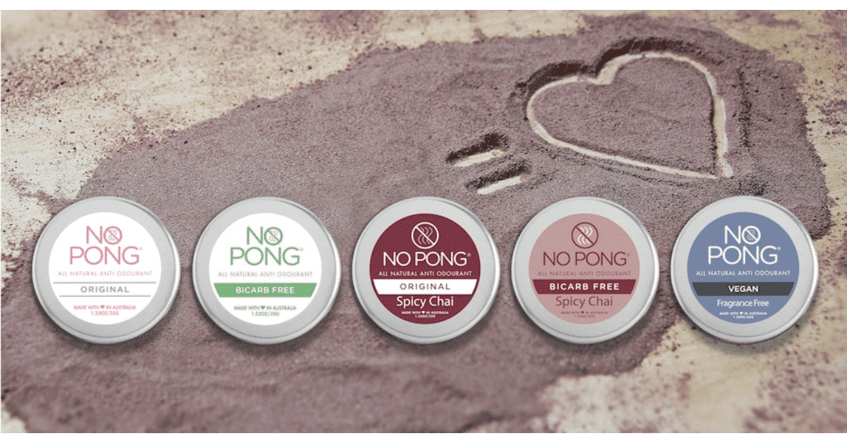 Win 1 of 10 Twin Packs of No Pong Natural Anti-odourant