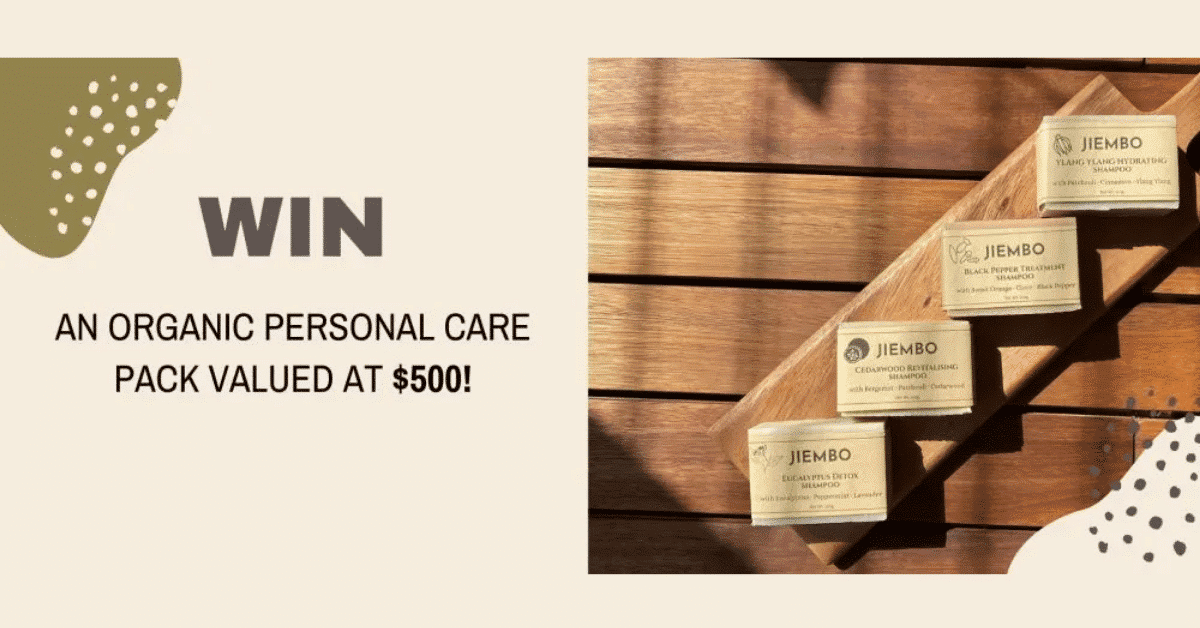 Win a $500 Organic Hair & Skincare Pack