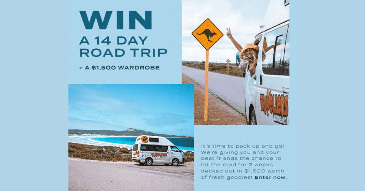 Win a 14-day Campervan Hire + $1500 of Surfstitch Clothing