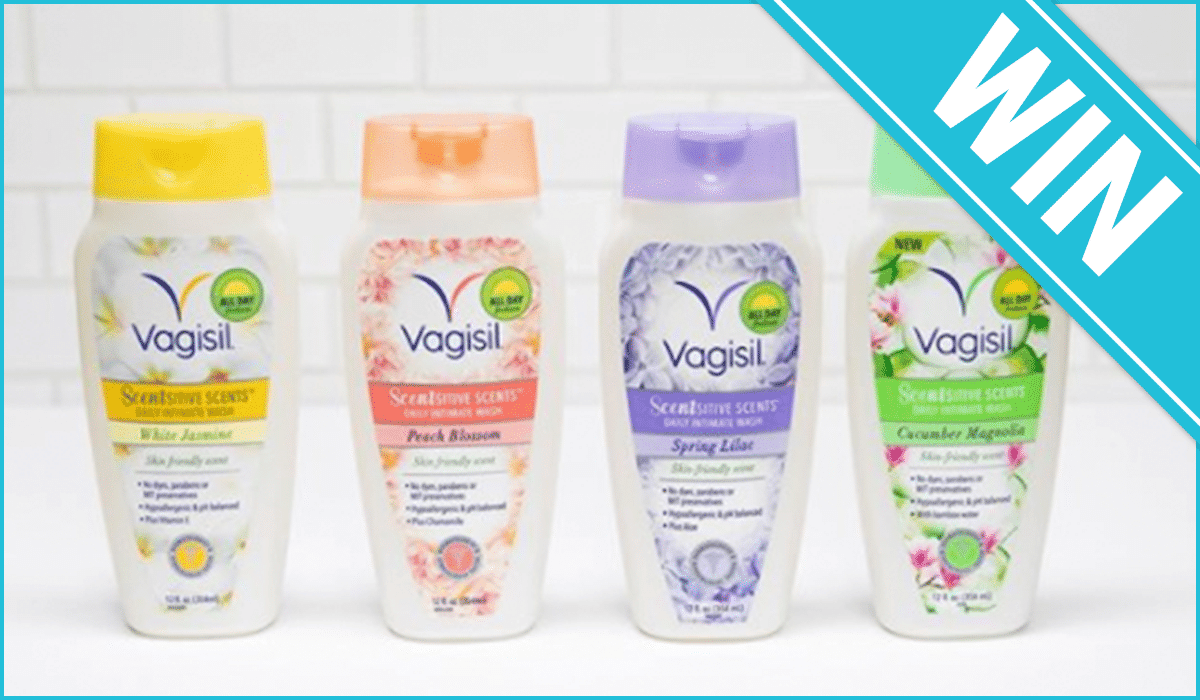 WIN a year's supply (x6) Scentsitive Scents® Daily Intimate Washes
