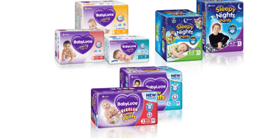 Free Samples of BabyLove Nappies