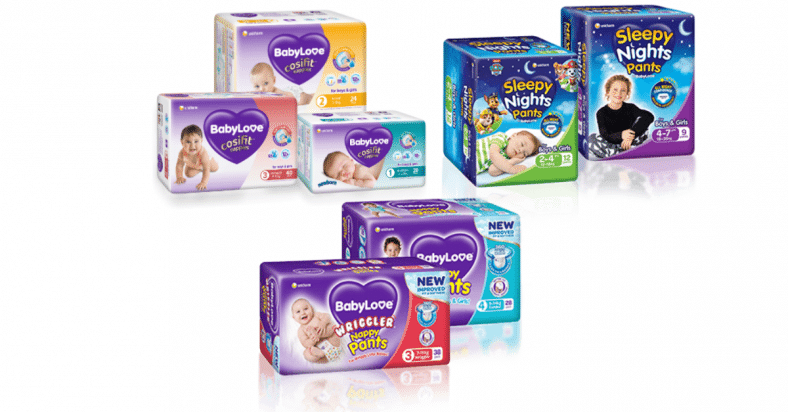 Free Samples of BabyLove Nappies
