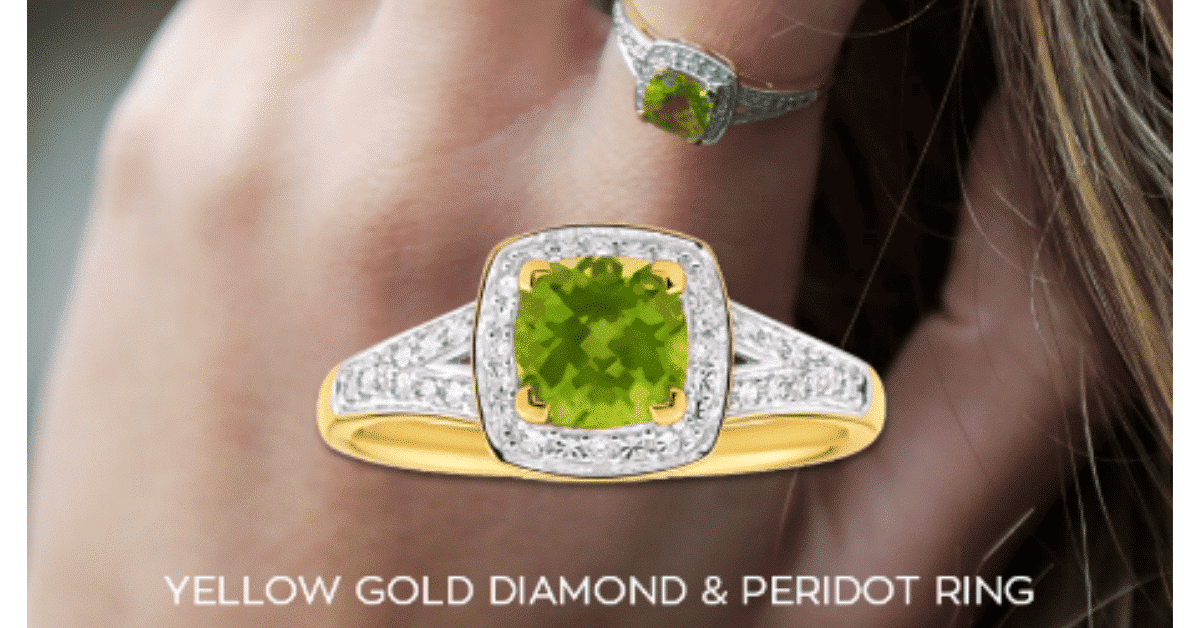 Win a 9ct Yellow Gold & Peridot Ring