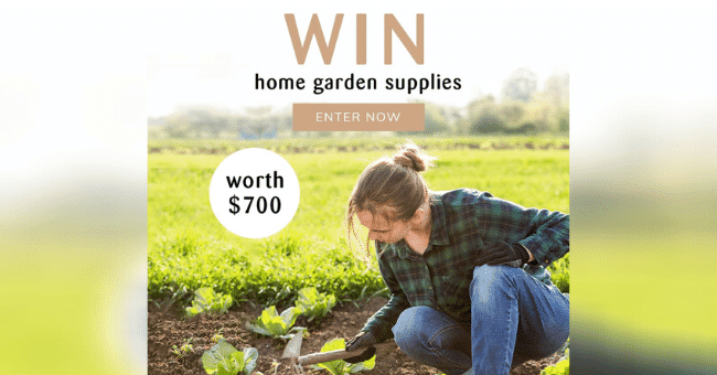 Win a $500 Bunnings Gift Card & $200 in Home Garden Products
