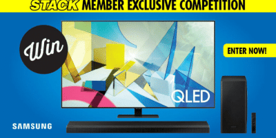 WIN a 75-inch Samsung Q80T QLED TV & Soundbar
