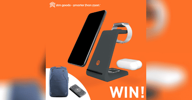 WIN 1 of 5 Tech Packs (Wireless Charger and Powerbank, Backpack)