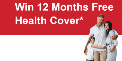Win 12 months health cover