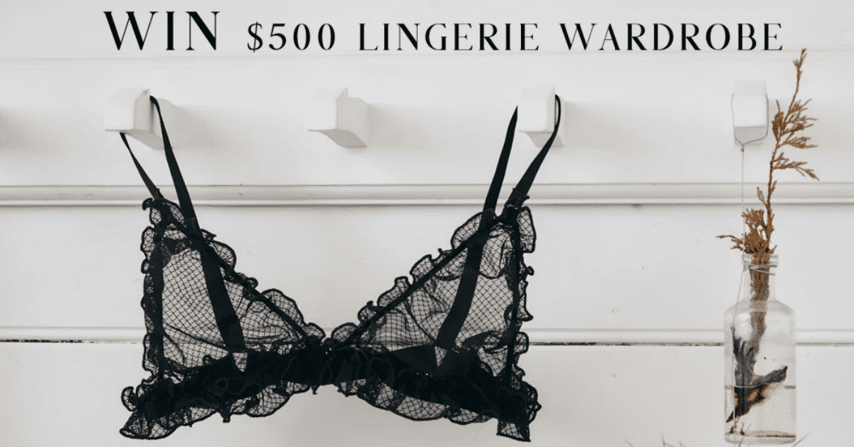 Win a $500 Forever and a Day Intimates (Lingerie) Voucher