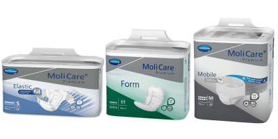 Hartmann Australia - Free Samples from Molicare products (Pads, Fixation pants, Pull-ups...)