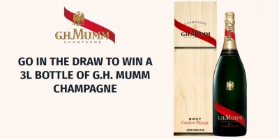 Win a 3 Litre Bottle of G.H. Mumm Champagne