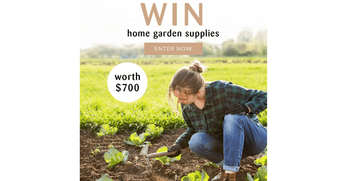 Win Home garden supplies worth $200 and a $500 Bunnings voucher