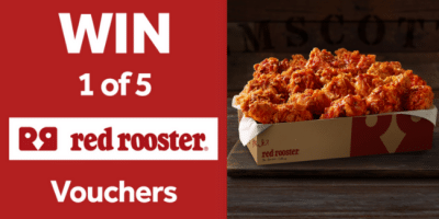 Win 1 of 5x $100 Red Rooster Vouchers