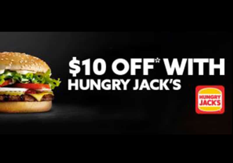 10OFF Hungry Jacks