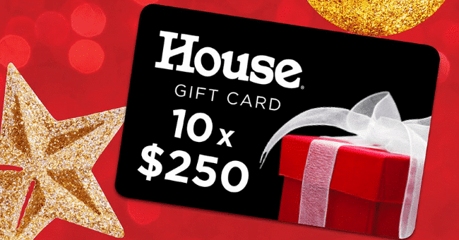 house gift card