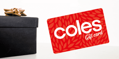 Win 1 of 4 Coles Gift Cards of $10,000 each
