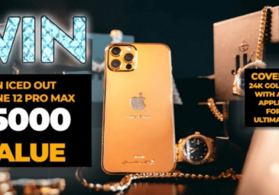 Win a $5000 24K Gold Plated iPhone 12 Pro Max