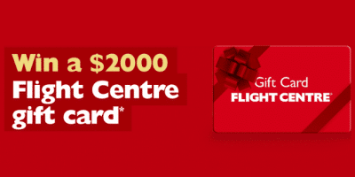 win flight centre gift card