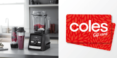 Win a Vitamix Ascent Blender, 2x $500 Coles Gift Cards & more