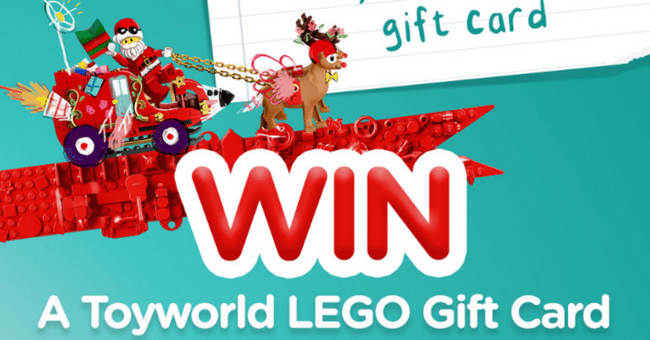 Win a Toyworld LEGO gift card (6 winners)