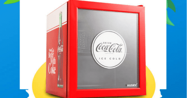 Win 1 of 5 Coke fridges
