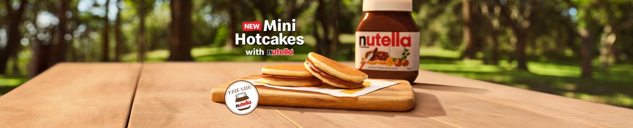 Mcdonalds Vouchers Mini Hotcakes Nutella