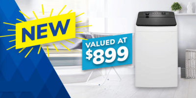 Win a Westinghouse Top Load Washing Machine